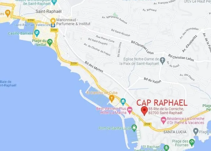 Superbe Rooftop Vue Port Santa Lucia 5 Pers Saint-Raphael (Var)